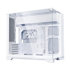 Корпус Lian Li O11 Vision-M White mATX/ITX БП ATX 2xUSB3.0 1xType-C 1xAudio/Mic G99.O11VMW.00 Белы..