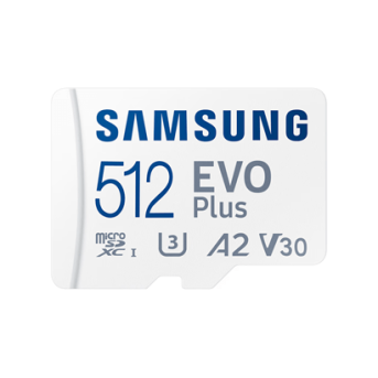 Карта памяти 512GB Samsung EVO Plus microSDXC+Adapter, Class 10, MB-MC512SA/EU в Metoo.kz - Metoo (1)