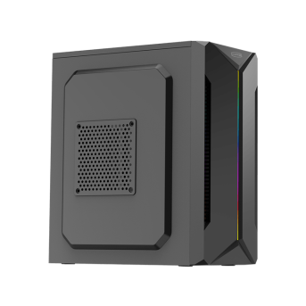 Корпус PCCooler C3 I310 ARGB BK mATX/ITX 1xUSB3.0 1xUSB2.0 1xAudio/Mic 1x2.5" 1x3.5" Black в Metoo.kz - Metoo (1)