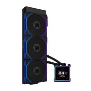 Водяное охлаждение для CPU Lian Li HydroShift II LCD-S 360TL 3x120mm Black G89.GHS2LCDS36TFB.00..
