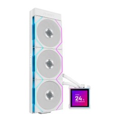 Водяное охлаждение для CPU Lian Li HydroShift II LCD-S 360TL 3x120mm White G89.GHS2LCDS36TFW.00..