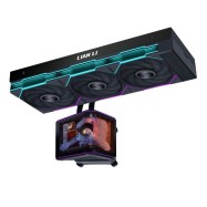 Водяное охлаждение для CPU Lian Li Hydroshift II OLED Curved 360P28 3x120 Black G89.GHS2OLDC36PB.0..