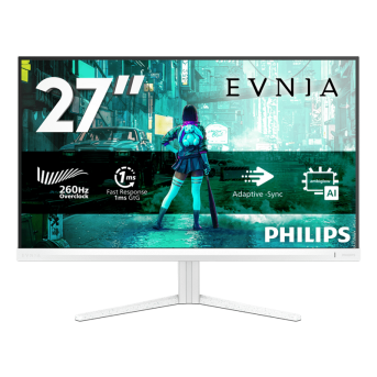 Монитор 27" PHILIPS 27M2N3201PL/01/00 Fast IPS 1920x1080 260Hz 1мс 300кд/м 1000:1 1xHDMI 1xDP Белый в Metoo.kz - Metoo (1)