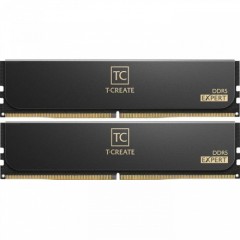 Оперативная память 64GB Kit (2x32GB) 6400MHz DDR5 TeamGroup EXPERT CL34 Black CTCED564G6400HC34BDC01