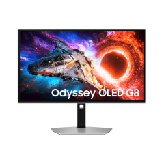 Монитор 27 SAMSUNG Odyssey OLED G8 G80SH LS27HG802SIXCI 3840x2160 240Hz 0.03мс 250кд/м2 1xDP 2xHD..