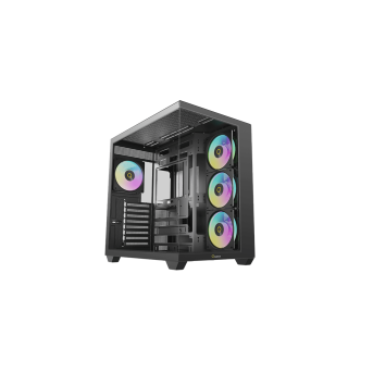 Корпус Ocypus Gamma C74 BK ARGB ATX/mATX/mini-ITX 2xUSB3.0 1xType-C Черный Gamma-C74-BKD400XX-GL в Metoo.kz - Metoo (1)