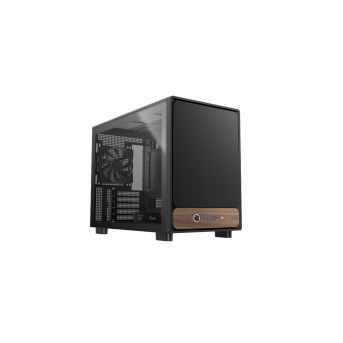 Корпус Ocypus Delta C40 BK Digital mATX/mini-ITX 2xUSB3.0 1xType-C Черный Delta-C40-BKG300XX-GL в Metoo.kz - Metoo (1)