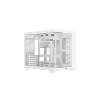 Корпус Ocypus Gamma C54 WH mATX/mini-ITX 2xUSB3.0 1xType-C 1xAudio Белый Gamma-C54-WHD000XX-GL в Metoo.kz - Metoo (1)