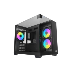 Корпус AOC CG399MB 3F M-ATX/ITX 2xUSB3.0 1xType-C 1xAudio/Mic Черный AOC-CG399M-BF3V1R0T3-G..
