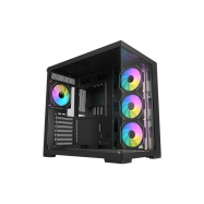 Корпус AOC CG395B 4F ATX/M-ATX/ITX 2xUSB3.0 1xType-C 1xAudio/Mic Черный AOC-CG395-BF4V2R0T2-G..