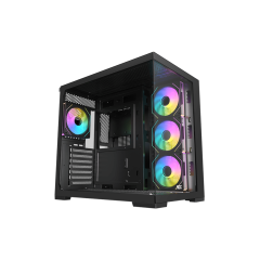 Корпус AOC CG395B 4F ATX/M-ATX/ITX 2xUSB3.0 1xType-C 1xAudio/Mic Черный AOC-CG395-BF4V2R0T2-G..