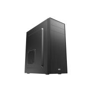 Корпус AOC CB114B ATX/M-ATX/ITX 2xUSB2.0 1xUSB3.0 1xAudio 1xMic Черный AOC-CB114-BEV1B-G..