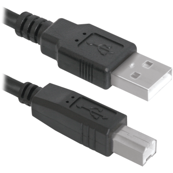 Кабель Defender USB04-17 USB 2.0, AM-BM 5м, BULK (пл. пакет) в Metoo.kz - Metoo (1)