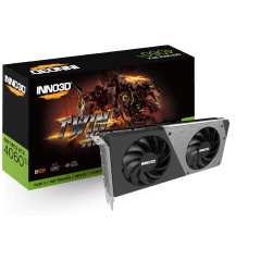 Видеокарта Inno3D GeForce RTX4060Ti 8Gb TWIN X2 GDDR6 128-bit HDMI 3xDP N406T2-08D6-171153N