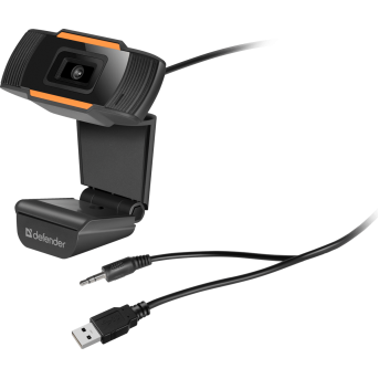 WEB-камера Defender G-lens 2579 HD 720p, 2МП, USB - Metoo (1)