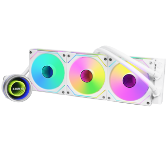 Водяное охлаждение для CPU Lian Li GA II Trinity 360 SL-INF, ARGB 3x120см White G89.GA2T36INW.00 - Metoo (1)