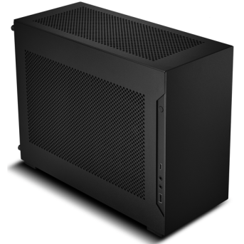 Корпус Lian Li A4H2O m-ITX, 1xUSB 3.1 TYPE-C G99.A4H20X4.00 БП SFX/<wbr>SFX-L, Black - Metoo (1)