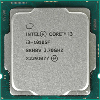 Процессор Intel Core i3-10105F 3,7GHz (4,4GHz) 6Mb 4/8 Core Comet Lake 65W FCLGA1200 Tray в Metoo.kz - Metoo (1)