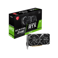 Видеокарта MSI GeForce RTX 3050 VENTUS 2X 8G, 8G GDDR6 DVI HDMI DP RTX 3050 VENTUS 2X XS 8G