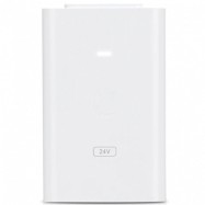 Адаптер PoE UBIQUITI POE-24-24W-G-WH, GBE, 24V DC, 1.0A, white