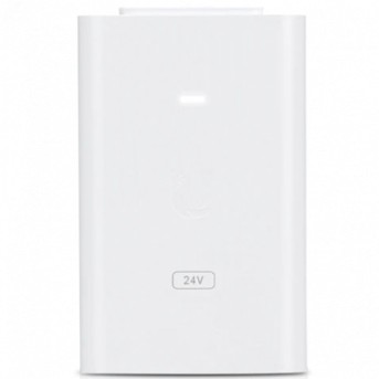 Адаптер PoE UBIQUITI POE-24-24W-G-WH, GBE, 24V DC, 1.0A, white - Metoo (1)