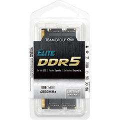 Оперативная память для ноутбука 8GB DDR5 4800Mhz Team Group ELITE SO-DIMM TED58G4800C40D-S016
