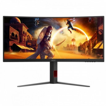 Монитор Игровой 34" AOC CU34G4Z/<wbr>01/<wbr>00 VA 3440x1440 240Hz 1ms 400cd/<wbr>m2 Curved 1500R 2xHDMI 1xDP - Metoo (1)