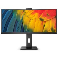 Монитор 34" PHILIPS 34B1U5600CH/00/01 VA 3440x1440 120Hz R1800 350кд/м 4мс 3000:1 1xDP 1xHDMI 1xUSB
