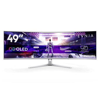 Монитор 49" PHILIPS 49M2C8900/00/01 QD OLED 5120x1440 240Hz R1800 0,03мс 1.5млн:1 1xDP 2xHDMI 1xUSB в Metoo.kz - Metoo (1)