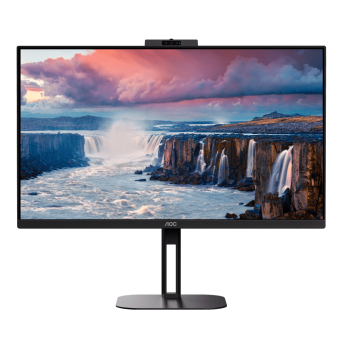 Монитор 27" AOC Q27V5CW/<wbr>BK IPS 2560x1440 75Hz 1ms 300cd/<wbr>m 1000:1 HDMI DP 1xUSB-C 2x5W Черный - Metoo (1)