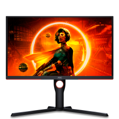 Монитор Игровой 24,5" AOC 25G3ZM/<wbr>BK VA 1920x1080 240Hz 1ms 300cdm 3000:1 2xHDMI DP Черный