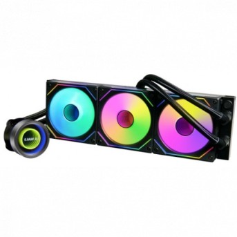 Водяное охлаждение для CPU Lian Li GA II Trinity 360 SL-INF, ARGB 3x120см Black G89.GA2T36INB.00 в Metoo.kz - Metoo (1)