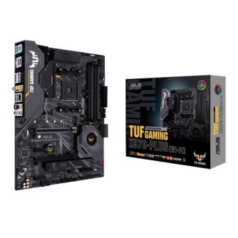 Материнская плата ASUS TUF GAMING X570-PLUS (WI-FI) AM4 4xDDR4 8xSATA3 Raid 2xM.2 1xDVI 1xHDMI ATX - Metoo (1)