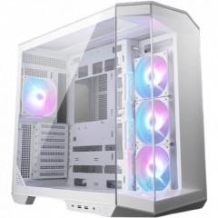 Компьютерный корпус MSI MAG PANO 100R PZ WHITE Back-connect: ATX 2x3.5"/<wbr>2.5", 1xUSB-C White