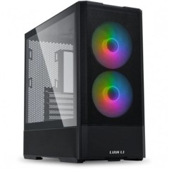 Корпус Lian Li Lancool 207 Black ATX/<wbr>mATX/<wbr>mITX 2x140mm ARGB Fans TypeC Black фильтр G99.LAN207RX.00