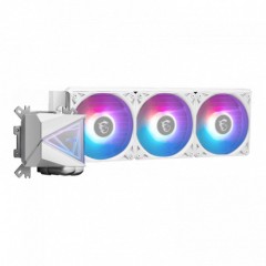 Водяное охлаждение для CPU MSI MAG CORELIQUID I360 WHITE Socket Intel/<wbr>AMD, ARGB, 3pin, Fan 3x120см