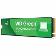 Твердотельный накопитель 1000GB SSD WD GREEN SN3000 M.2 2280 NVMe 4.0 R5000/W4200MB/s WDS100T4G0E..