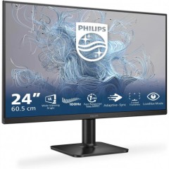 Монитор 23,8" PHILIPS 24E2N1100LB/<wbr>01 VA 1920x1080 100Hz 4мс 250кд/<wbr>м 3000:1 1xHDMI 1xVGA Черный