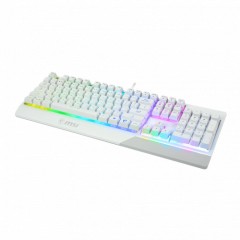 Игровая Клавиатура MSI Vigor GK30 WHITE RU, 106 клавиш, RGB SHOW, кабель 1,8м, USB2.0