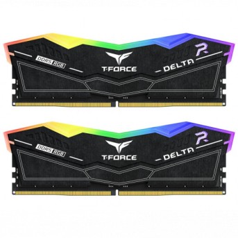 Оперативная память 64GB Kit (2x32GB) 6000MHz DDR5 Team Group DELTA RGB CL30 FF3D564G6000HC30CDC01 в Metoo.kz - Metoo (1)