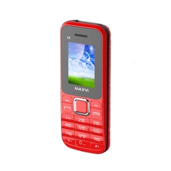 Мобильный телефон Maxvi c8 red - Metoo (1)