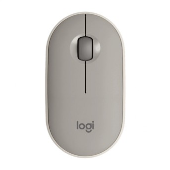 LOGITECH Pebble M350 Wireless Mouse - SAND - 2.4GHZ/<wbr>BT - EMEA - CLOSED BOX - Metoo (1)
