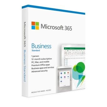 Офисные приложения Microsoft Office 365 Business Standard Retail (KLQ-00518) - Metoo (1)