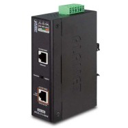 Промышленный инжектор Planet PoE IPOE-171-95W 10/100/1000Mbps, 802.3bt (95 Ватт, -40~75 Градусов C..