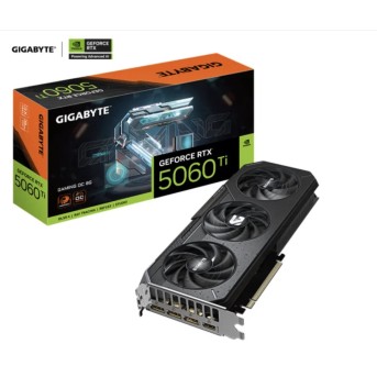 Видеокарта GIGABYTE GeForce RTX™ 5060 Ti GAMING OC 8G, 8Gb/<wbr>128bit GDDR7, 1хHDMI+3xDP 2.1, PCIe5.0 - Metoo (1)