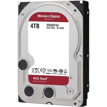 Жесткий диск HDD 4Tb Western Digital WD40EFRX, 64Mb, SATA III - Metoo (2)