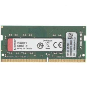 ОЗУ для ноутбука Kingston ValueRAM SODIMM 16Gb/<wbr>3200 DDR4 DIMM, C22, KVR32S22S8/<wbr>16 - Metoo (1)
