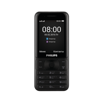Мобильный телефон Philips E181 черный - Metoo (1)