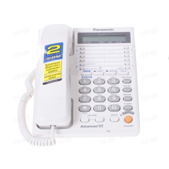Телефон Panasonic KX-TS2368RUW - Metoo (1)