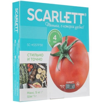 Весы кухонные Scarlett SC-KS57P38 - Metoo (2)